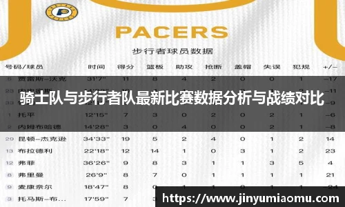 骑士队与步行者队最新比赛数据分析与战绩对比